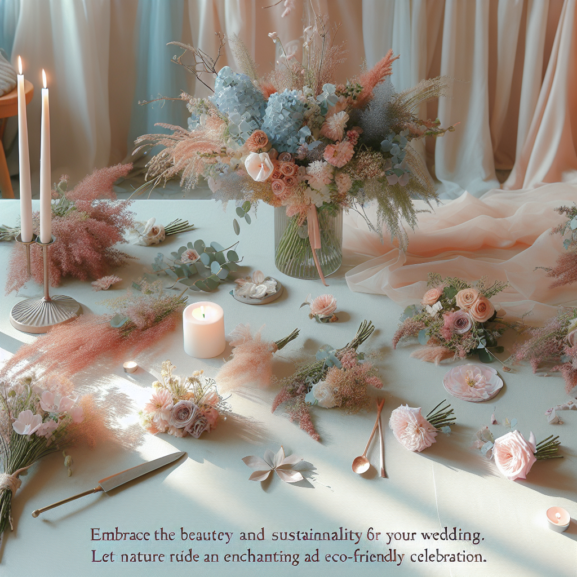 An enchanting garden filled with a mix of blooming flowers across various seasons, displaying vibrant colors and lush foliage, capturing the essence of nature's beauty at a wedding venue.