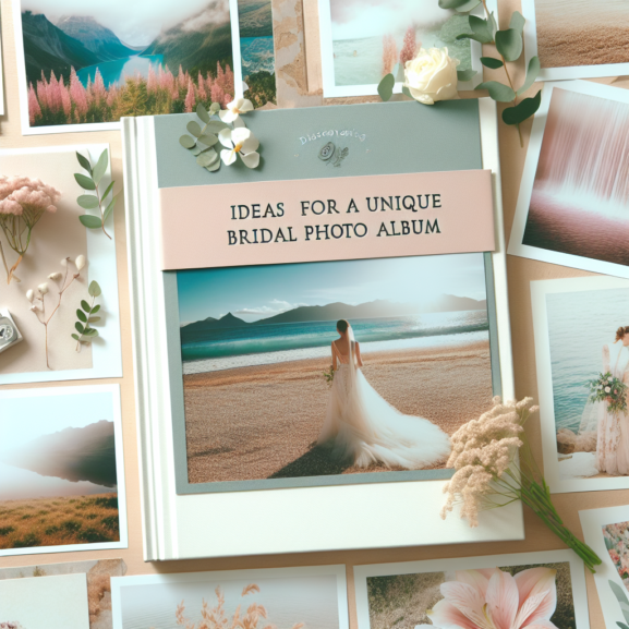 A beautiful wedding album cover with vintage theme, featuring elegant floral patterns and a backdrop of soft sunset colors, no text.